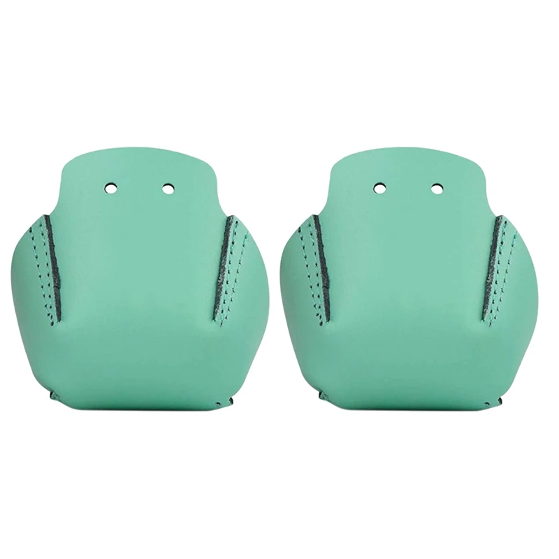 1 Pair Roller Skates Toe Cap Guards Protectors PU Roller Skate Cap With 4 Holes Toe Cap Guard Protectors