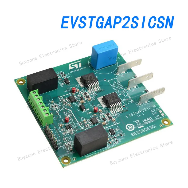 

EVSTGAP2SICSN Demo board, STGAP2ICSN, power management, isolated gate driver