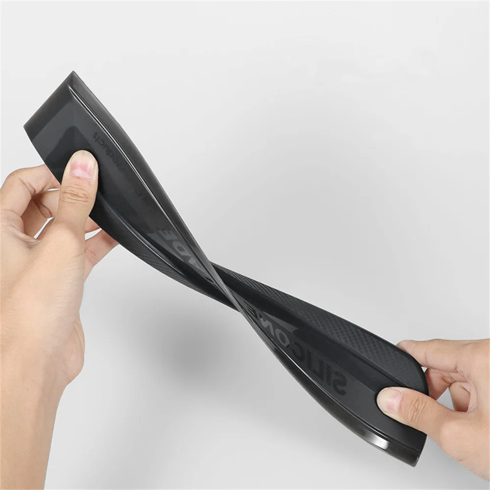 Non-Scratch Flexible Soft Silicone Handy Squeegee Car Wrap Tools Water Window Wiper Drying Blade Clean Scraping Film Scraper