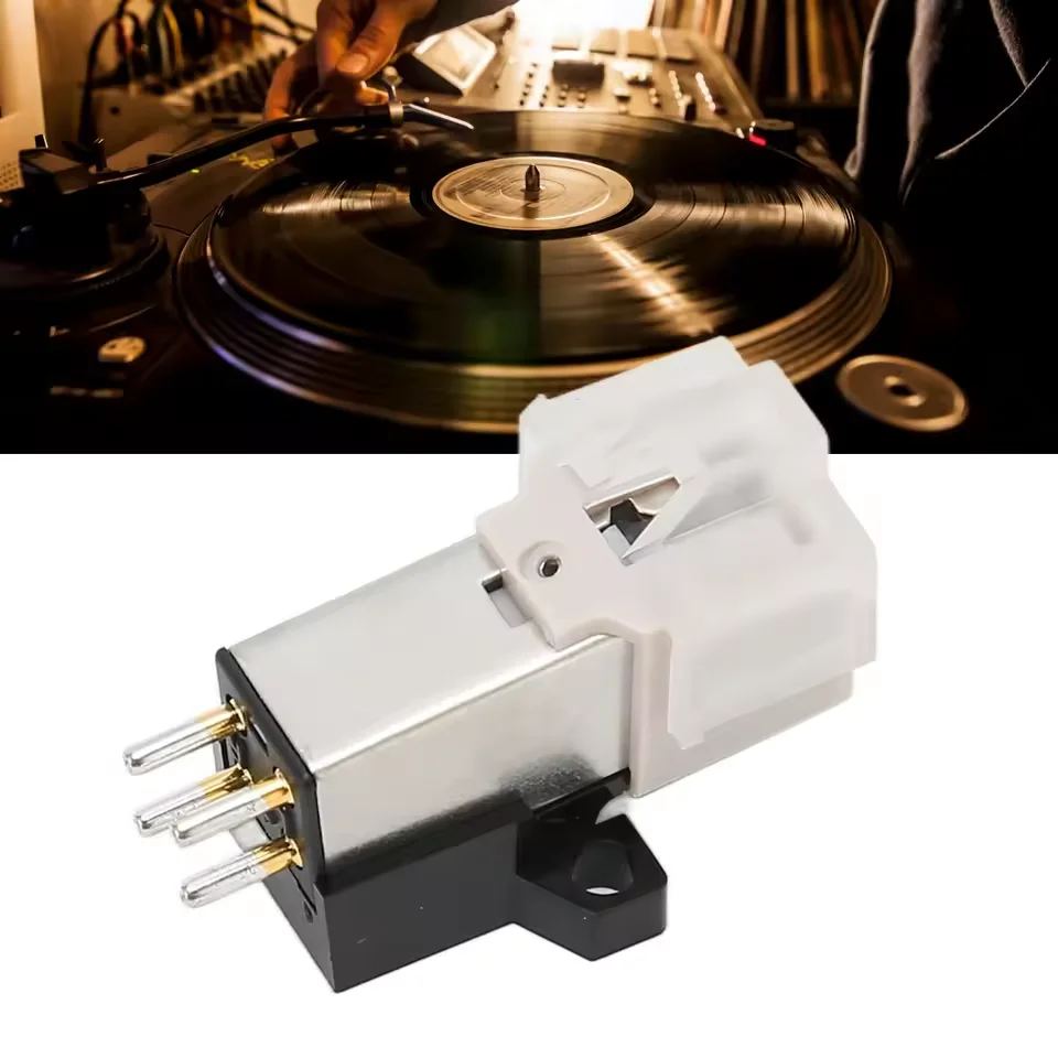 AT3600 Magnetic Cartridge Stylus Better Control The Tone and Detail LP Vinyl Record Player Needle Moving Magnetic Stylus Machine