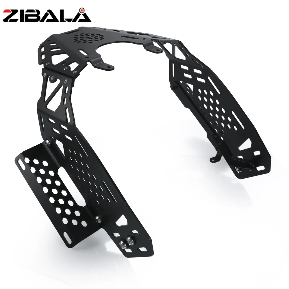 Rear Luggage Rack /Tie Down Brackets Support Bar Mount Side Panniers Rack For Colove 450 Rally KOVE 450Rally 450 2022 2023 2024