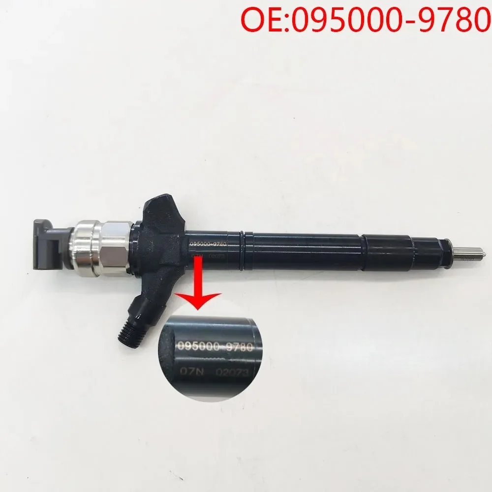 

High quality New For 095000-9780 09500-7711 23670-51030 23670-51030 1KD FTV Diesel injector or common rail injection valveDiesel