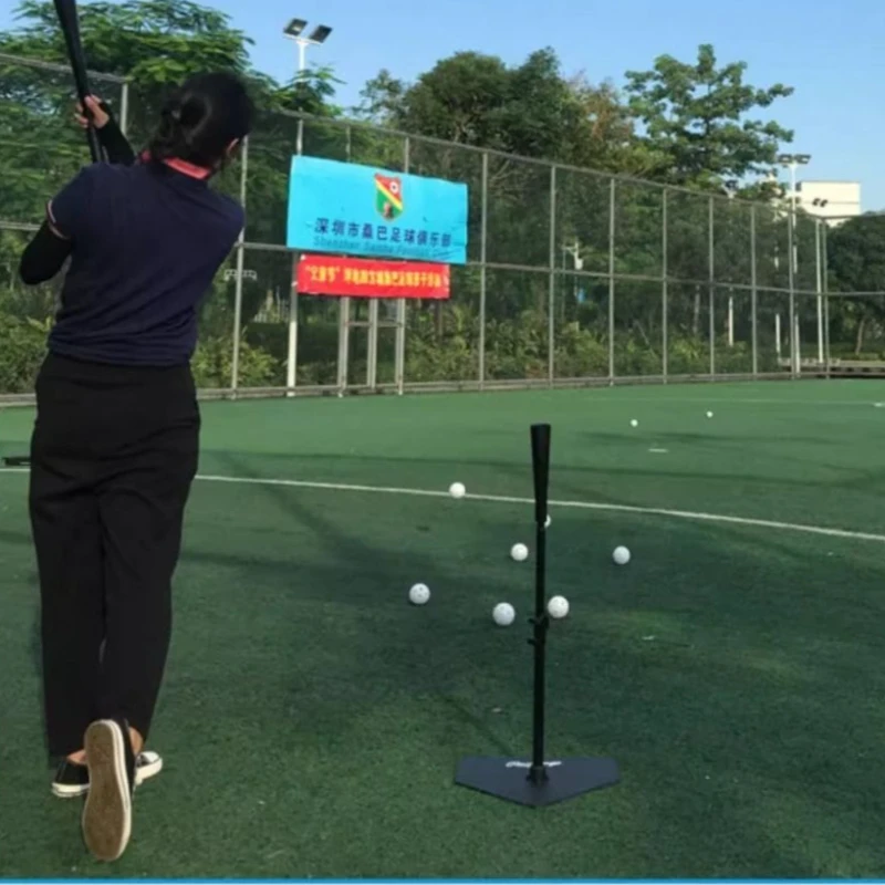 

Adjustable Baseball Practice Base Stable Baseball Training Base Durable Beginner Baseballs Batting Rack Portable Sport Equipment