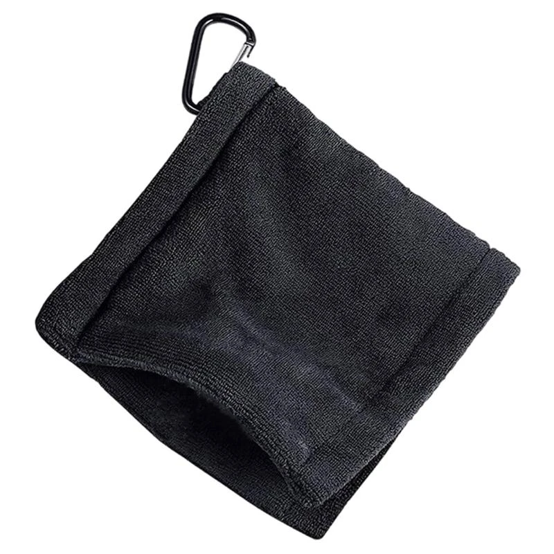 

547B 5.5x5.5In Golf Towel for Golf Bags, Plush Microfiber Water Absorption Clean Tool