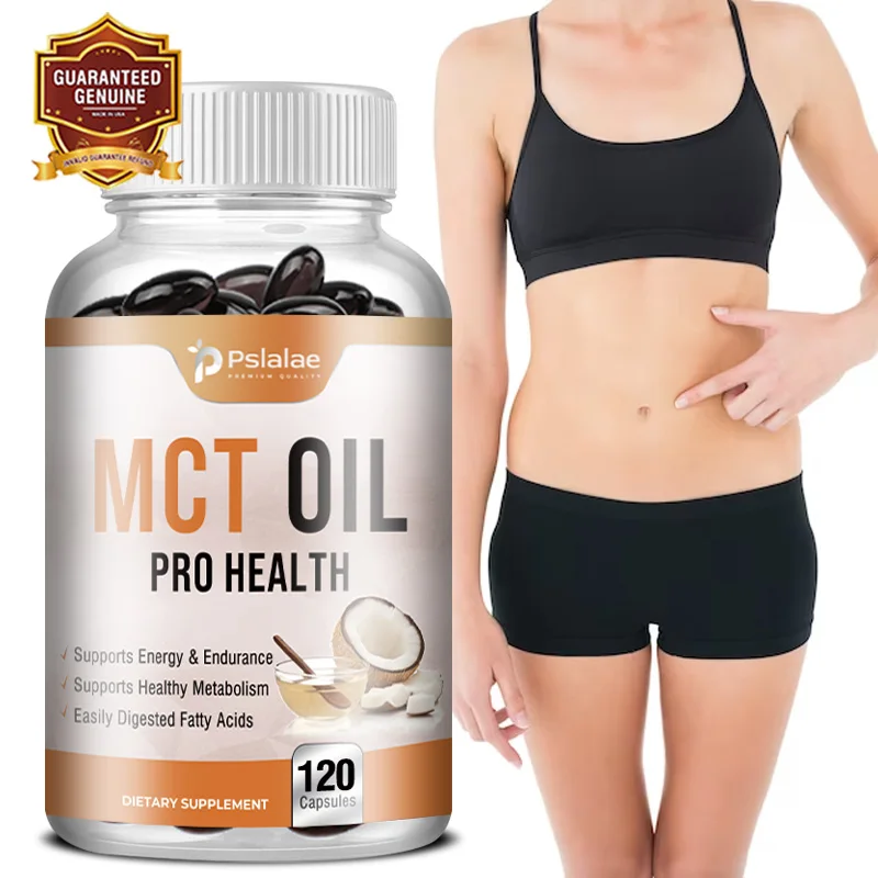 

MCT Oil Capsules - Balance Gastrointestinal Flora, Achieve Healthy Digestion, Improve Energy & Endurance, Improves Sleep Quality