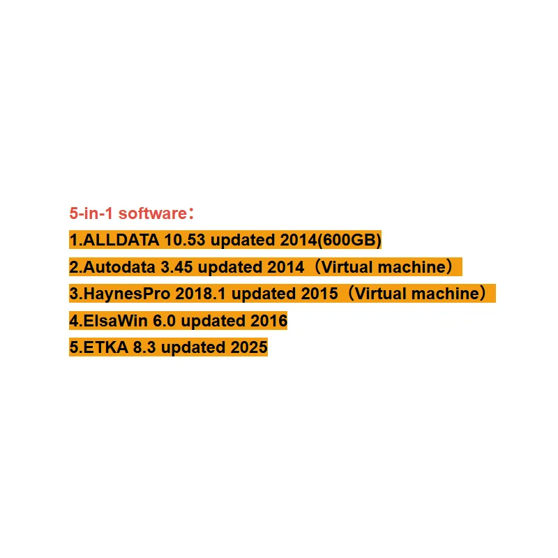 2026, de nieuwste en populairste versie van Alldata Auto-data, de nieuwste software voor autoreparatie, voor alle automatische gegevens, Haynes PRO, offline versie.