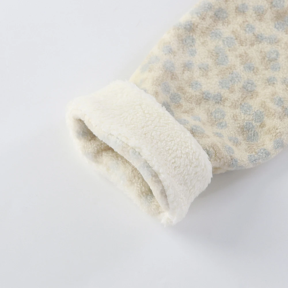 1-12T Winter Fleece-gefüttertes Mädchen-Homewear-Set Kinder-Pyjamas für Jungen Kinder-Sets und Outfits Kinderkleidung Mädchen 2-teilig – Detail 9