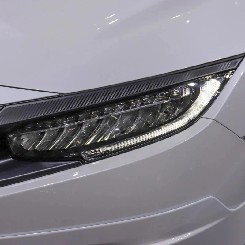 

Для Honda Civic 10-го поколения 2016 2017 2018 2019 2020 2021 автомобильные фары корпус прозрачный материал ПК крышка фары