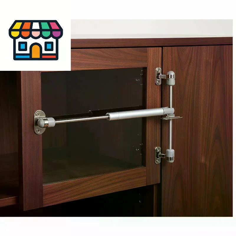 Furniture Hinges 20N-200N Gas Struts Cabinet Hinge Gas Spring Stay Kitchen Cupboard Door Lids Lift Pneumatic Support