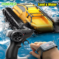 JJRC Q183 Rc Tank Car Track Remote Control Cars Off Road 4X4 2.4G Amphibious Crawler Truck Climbing Electric Model Vehicles Toys