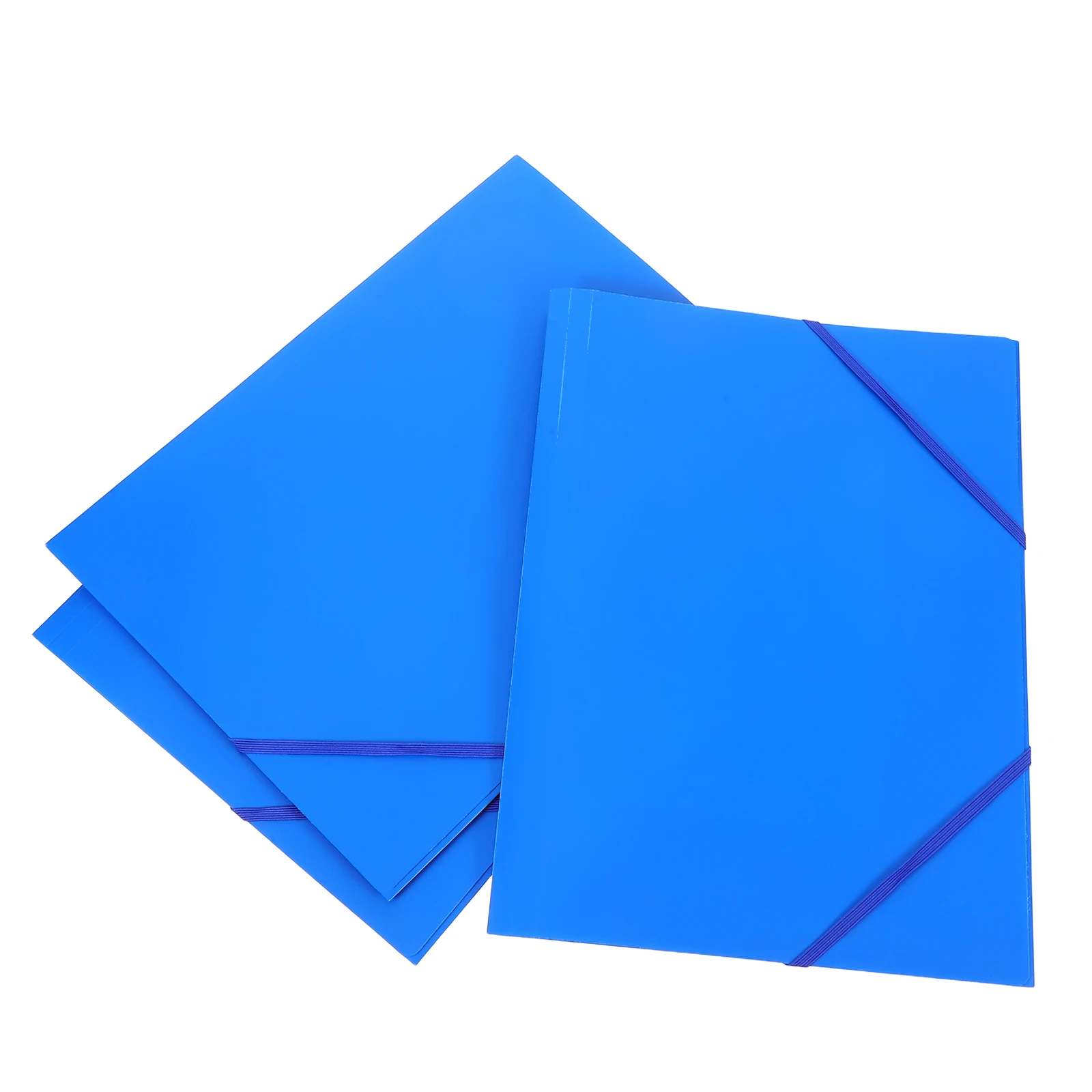 

File Organiser for Desk Folder Work Elastic Band Document Holder Plastic Organizer