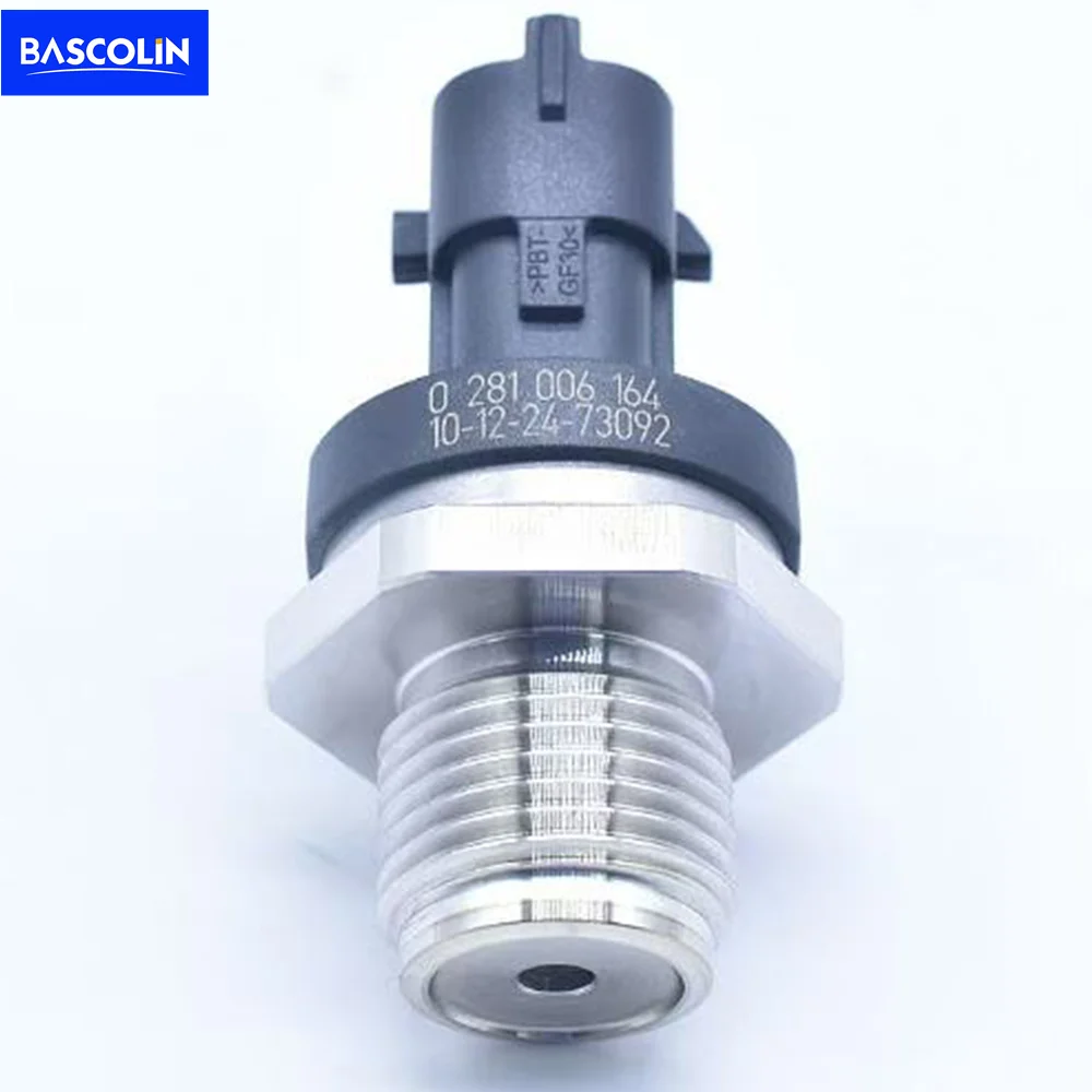 0 281 006 164 BASCOLIN Fuel Pressure Sensor 0281006164 Common Rail ...