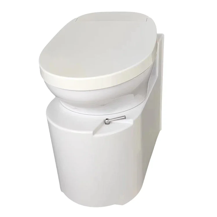 RV Uses Waterless Flushing Biodegradable Smart Toilet Composting Toilet