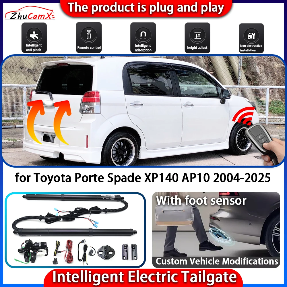 

ZhuCamX Smart Powered Tailgate System for Toyota Porte Spade XP140 AP10 2004-2025 Automatic Intelligent Trunk Lift Control Kit