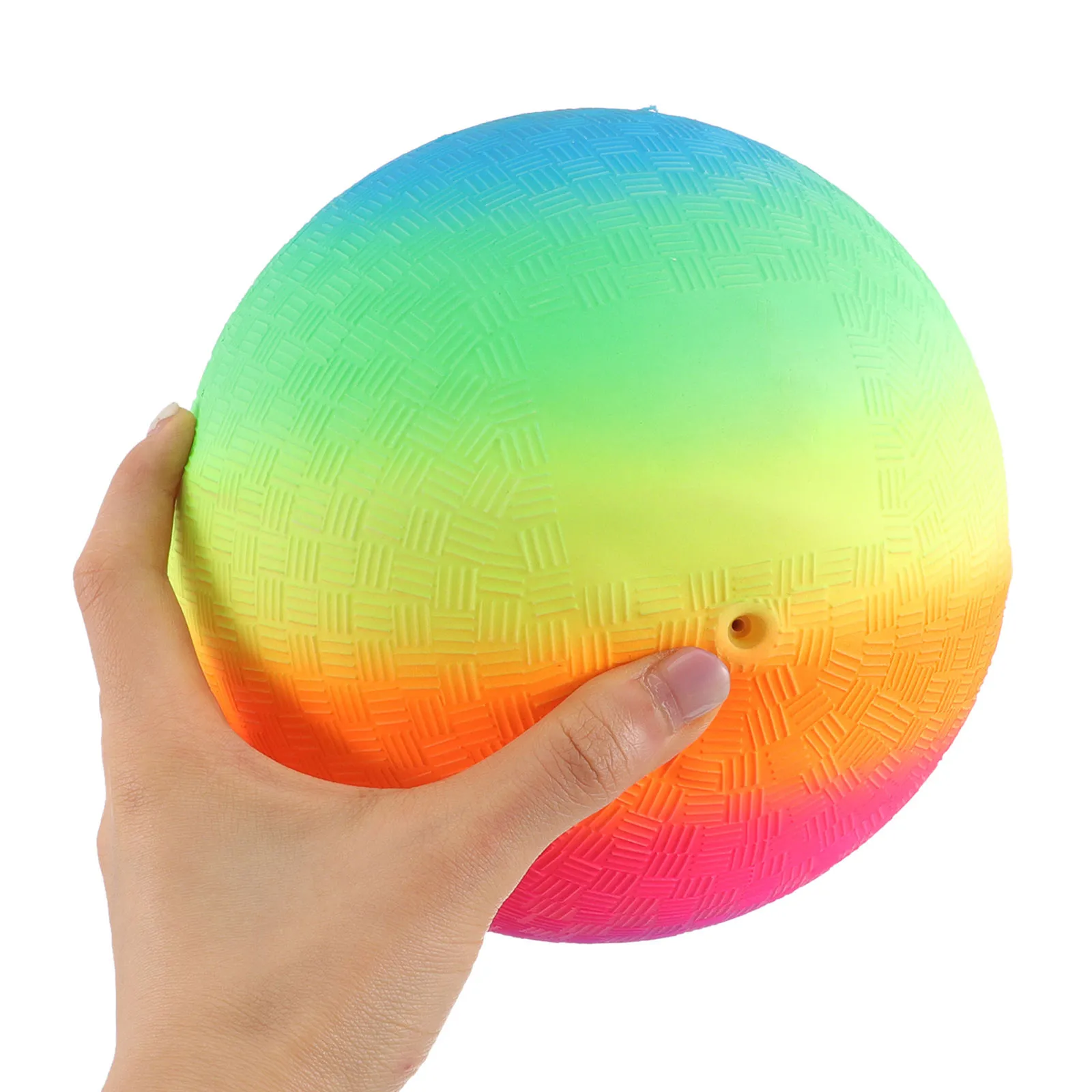 

Забавный надувной мяч радужного цвета из утолщенного ПВХ для детей, для пляжа, бассейна, вечеринок, летних развлечений, подарок