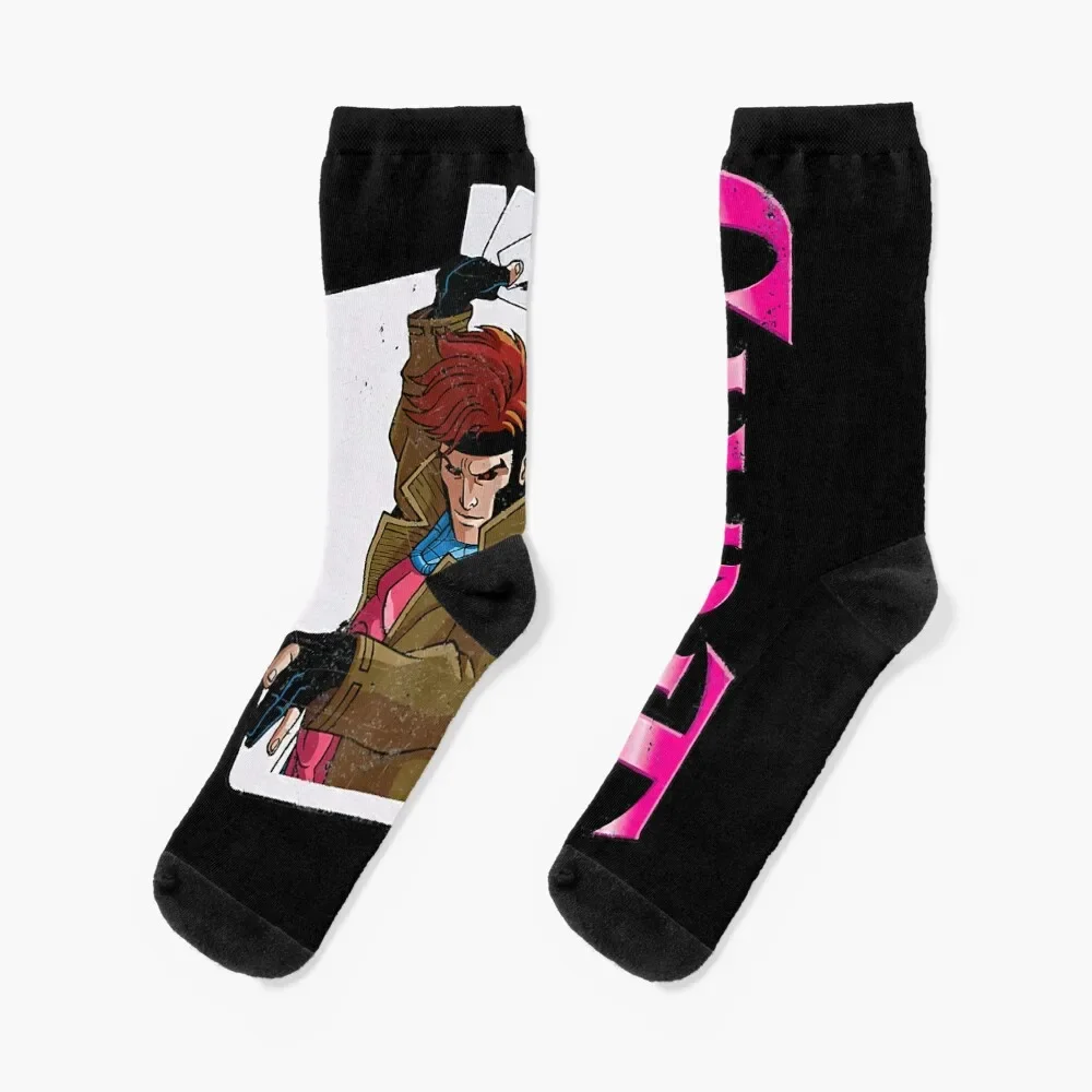 

S Men Gambi Card Retro Socks designer Novelties Socks Women Men's