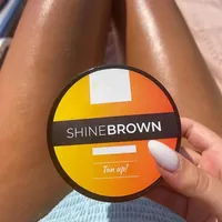 New Natural Tan Premium Shiny Brown Sunbeds Aloe Lotion Gel Brown Tanning Cream Accelerator Cream