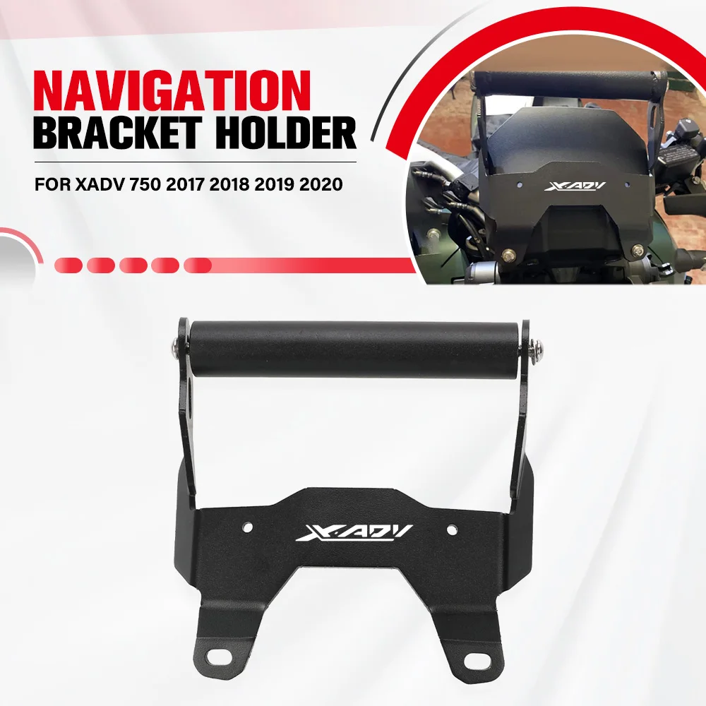 

For HONDA XADV 750 2017 2018 2019 2020 X-ADV 750 XADV750 Motorcycle Navigation Bracket Holder GPS Plate Bracket Stand Holder
