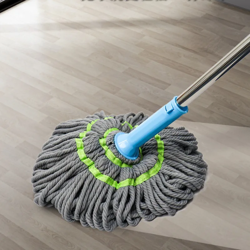 Efficient cleaning lazy people must choose to twist the mop to save you time and effort