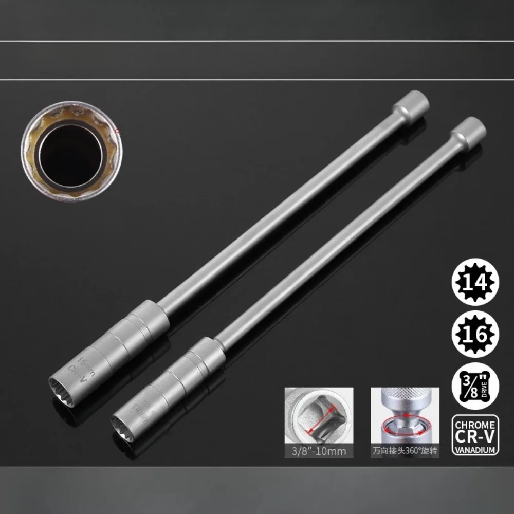 14mm 16mm 18mm 21mm Zündkerzen-Entfernungswerkzeug mit 3/8-Zoll 12-Punkt Schwenkbarer Magnetischer Hülse für Einfache Demontage – Detail 3