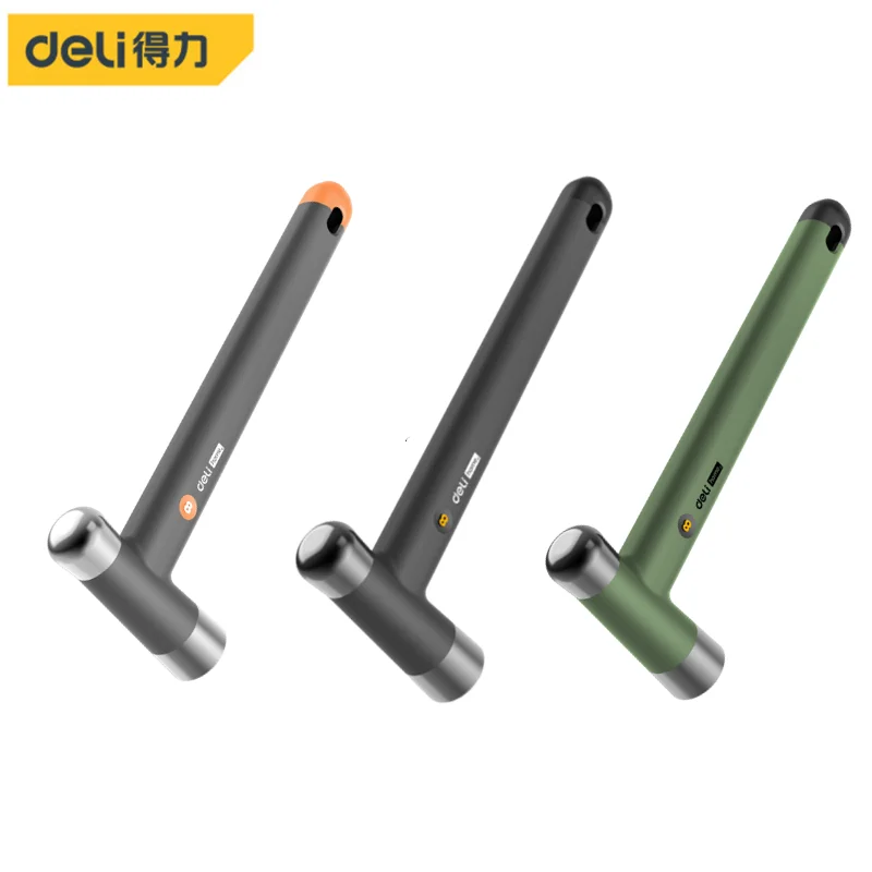 Deli 1 Pcs 8oz 250g Multicolor Household Installation Hammer Multifunctional Woodworking Portable Install Hand Tools Hammers