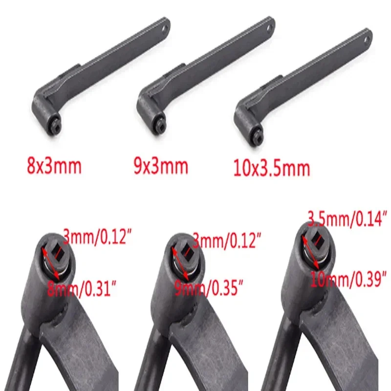 1PC 8mm 9mm 10mm Motorcycle Engine Valve Adjustment Tool Square Hexagon Socket T Spanner Valve Screw Wrench