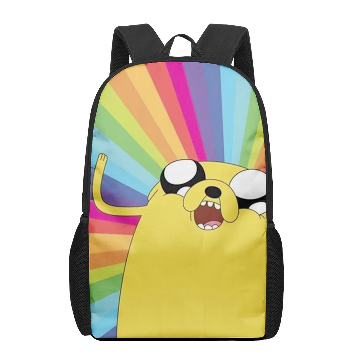 

Школьная сумка с узором «Время приключений» для детей, повседневные сумки для книг для девочек и мальчиков, детский рюкзак, школьная сумка для мальчиков и девочек, дорожный рюкзак