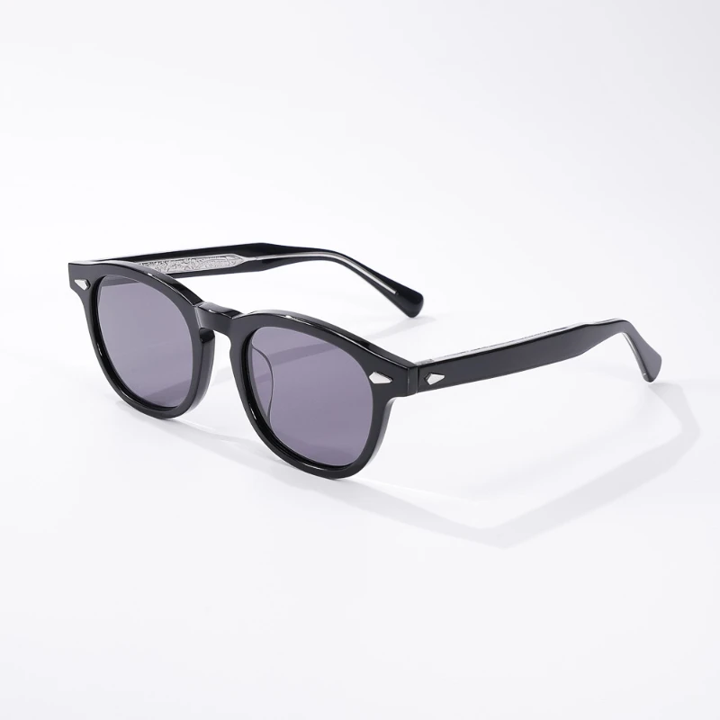 サングラスヴィンテージフレーム男性用アセテート手作り眼鏡デザイナー高級ブランドの女性のファッションサングラス