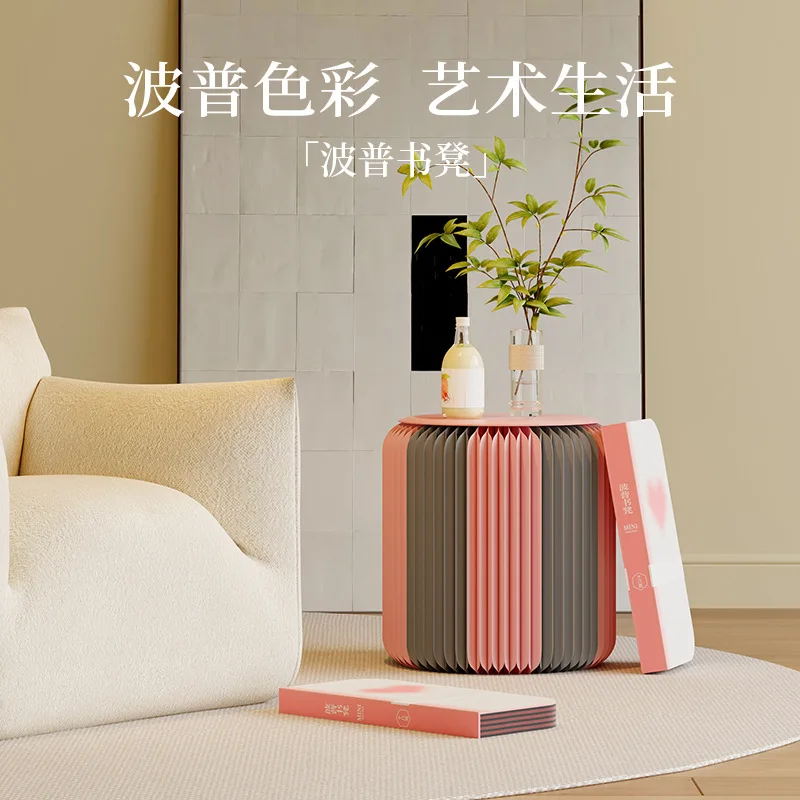 The 18-Piece Shoe-Changing Is A Foldable Portable Low , A Small Use, And A Popular Stool For Home