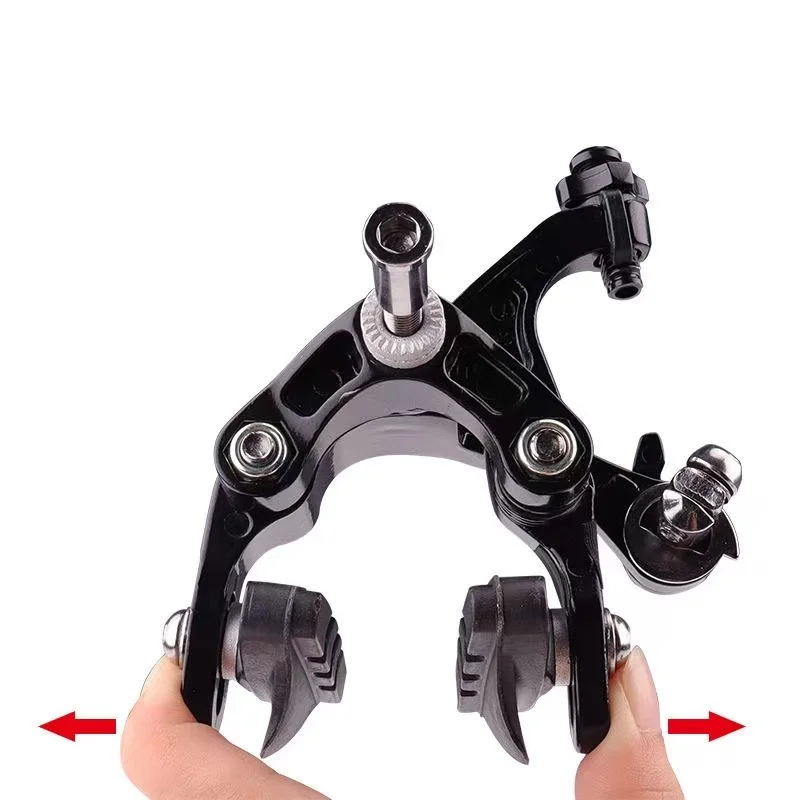 Road Bike Dual Pivot Calipers Children Bicycle C Brakes Folding Bike Front Rear Brakes Side Pull Caliper Rim Calipers