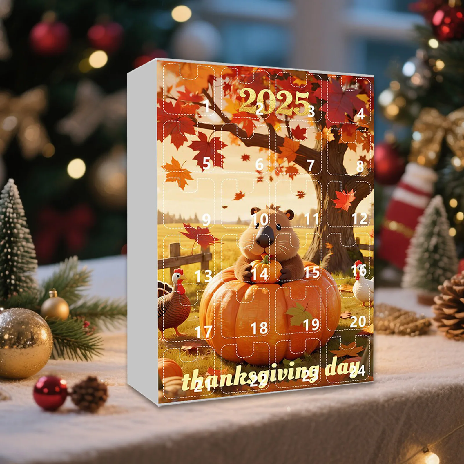 Orologio da parete timer digitale display grande calendario dell'Avvento anatomia ciondolo per il conto alla rovescia di Natale contenente 24 timer per cani per bambini