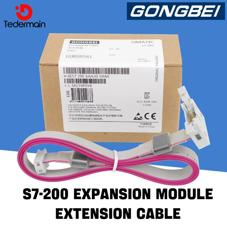 S7-200 PLC Expansion module extension cable length 0.8M and 1.5m are optional Compatible with 6ES7 290-6AA20-0XA0