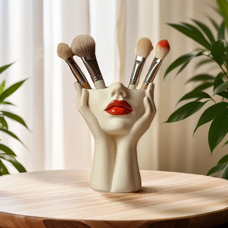 

Женская форма головы в стиле бохо, феминистское украшение, украшения для хранения, богемное украшение