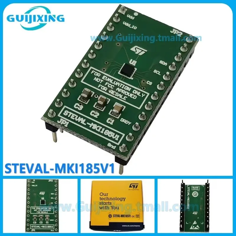 

Оригинальная плата адаптера STEVAL-MKI185V1 IIS2MDC для стандартных розеток DIL24