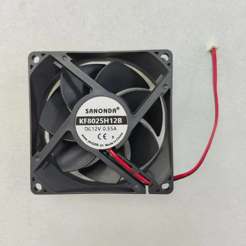 For SANONDA8025 12V 0.55A Power Amplifier Chassis Cabinet Cooling Fan 8cm Manufacturer Wholesale