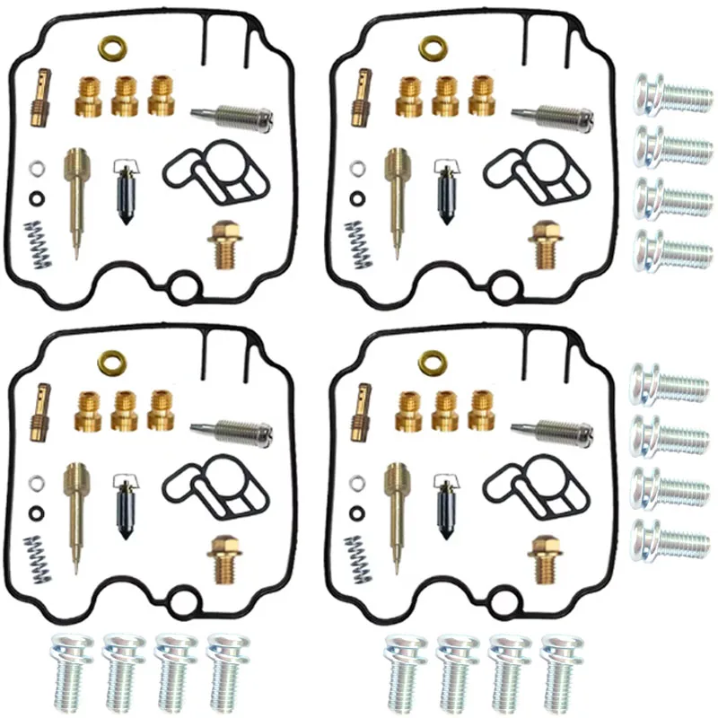 FOR Yamaha XJ400S 4BP Diversion 92-93 XJ 400 XJ400 400S Motorcycle carburetor repair kit Fuel system float plunger diaphragm