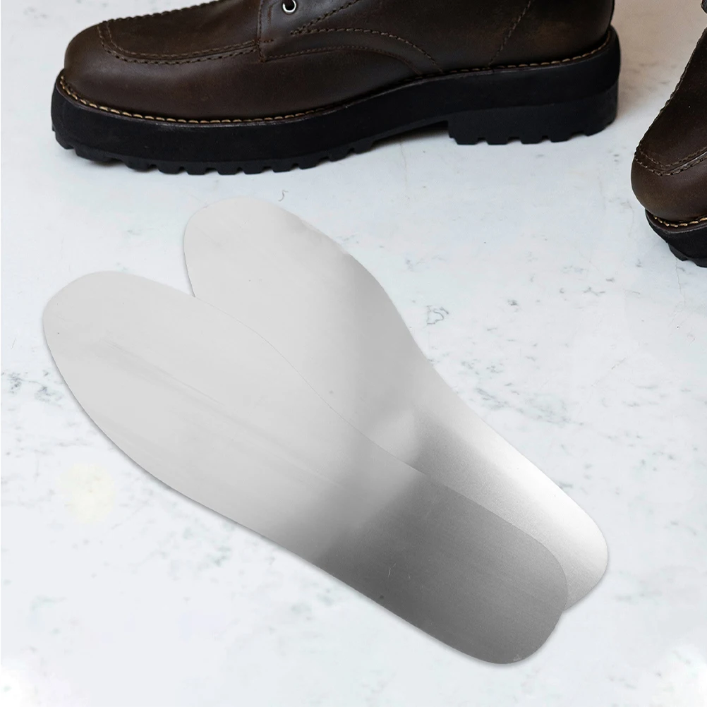 1 زوج مكافحة مسمار النعال الفولاذ المقاوم للصدأ ثقب مقاومة إدراج حذاء للرجال العمل التنزه في الهواء الطلق حذاء رجالي النعال #3