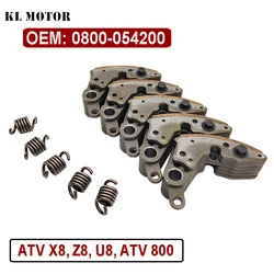 Drive Clutch Pads With Spring For CF800 X8 800CC ATV UTV Go Kart Quad Bike Parts No. 0800-054200