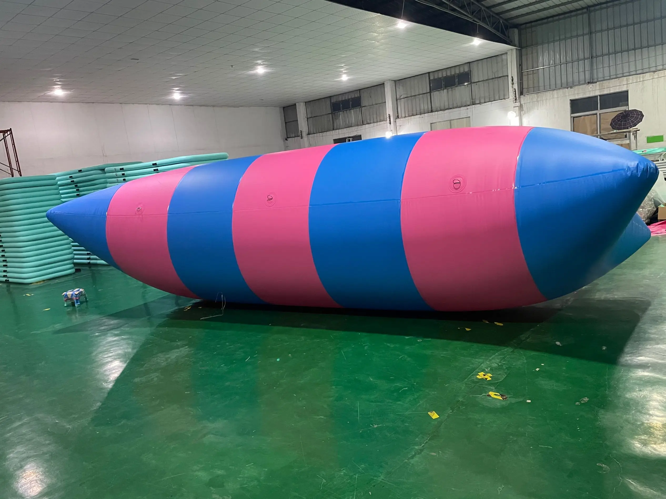 Kostenloser Versand 7m aufblasbare Jump Blob Hüpfbeutel aufblasbare Sprungbeutel mit einer Pumpe Wasser Trampolin Wasserpark Verwendung im Sommer