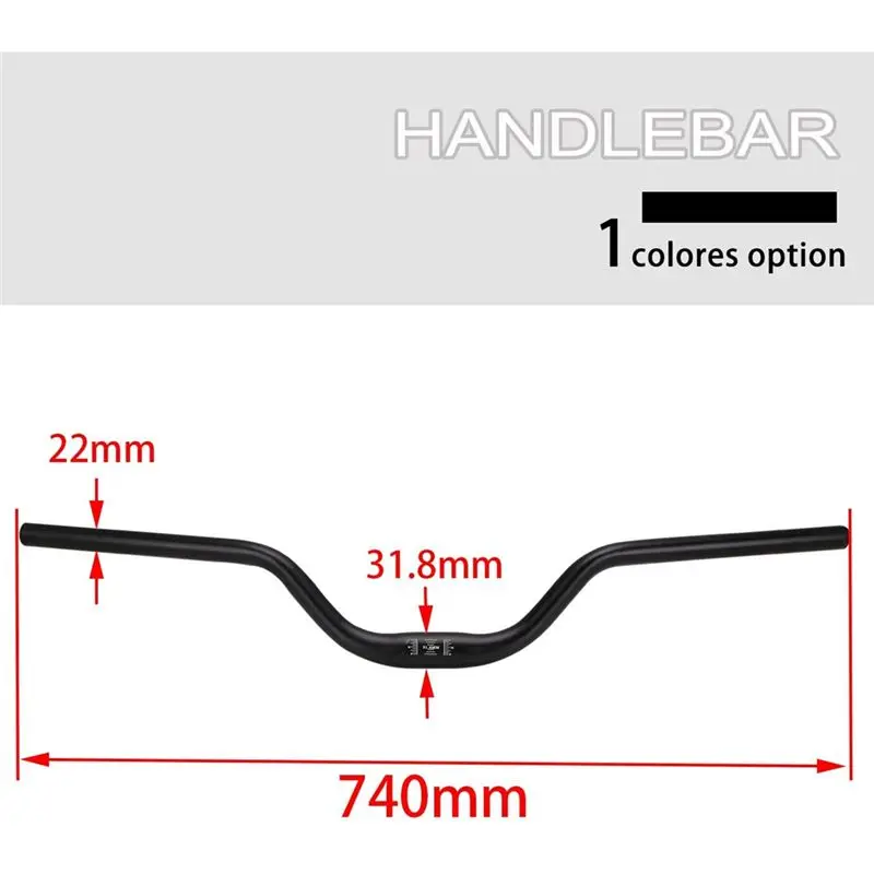 Motorcycle Handlebars Riser Parts 7/8 Inch 22Mm Aluminum For Sur-Ron Surron Light Bee S/X Segway X160