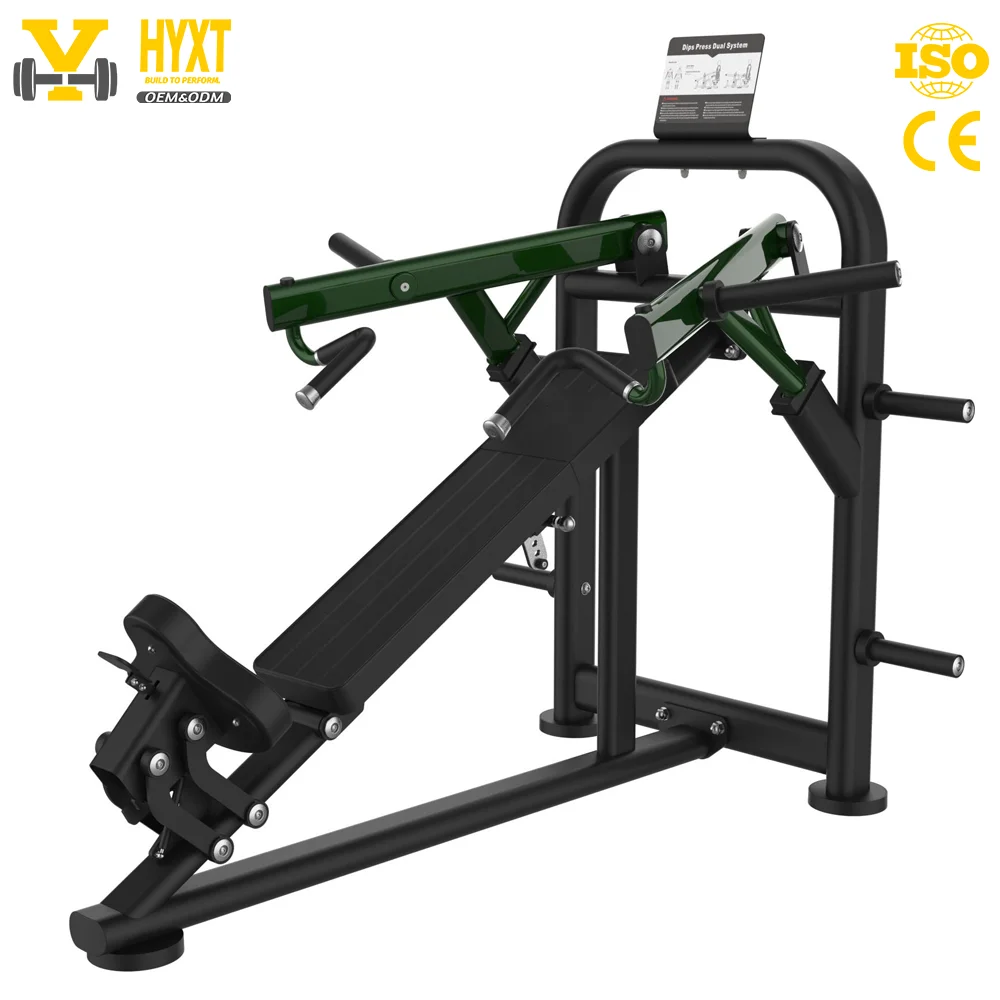High Quality Steel Adjustable Incline Chest Back Press Machine Strength Exercise Fitness Commercial Gym Equipment Brand