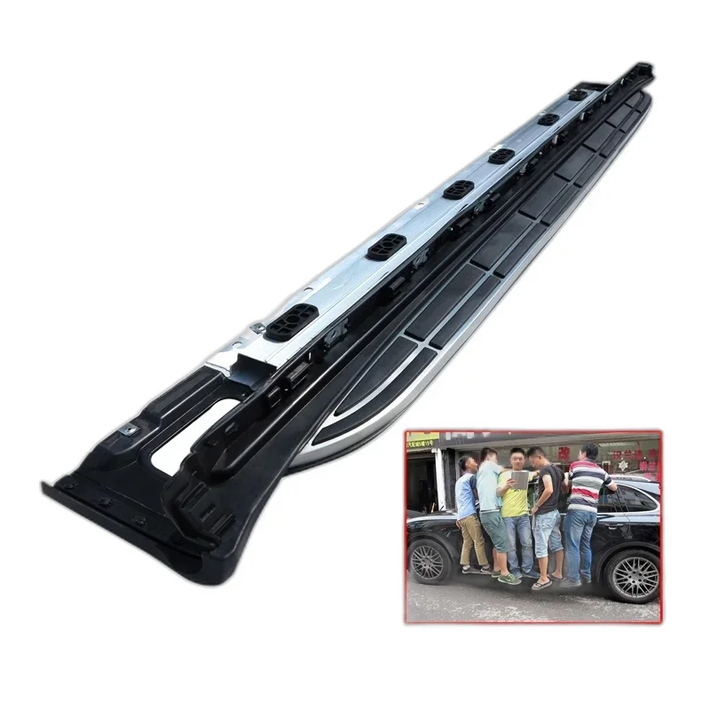 OE Style Running Board Aluminum Alloy Car Side Step for PORSCHE CAYENNE 2011-2017