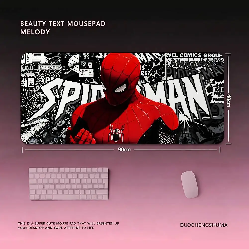 Cool-S-spider-manS Mouse Pad Computer Mat Deskpad Laptop Keyboard Mat Office Large Landscape Mousepad
