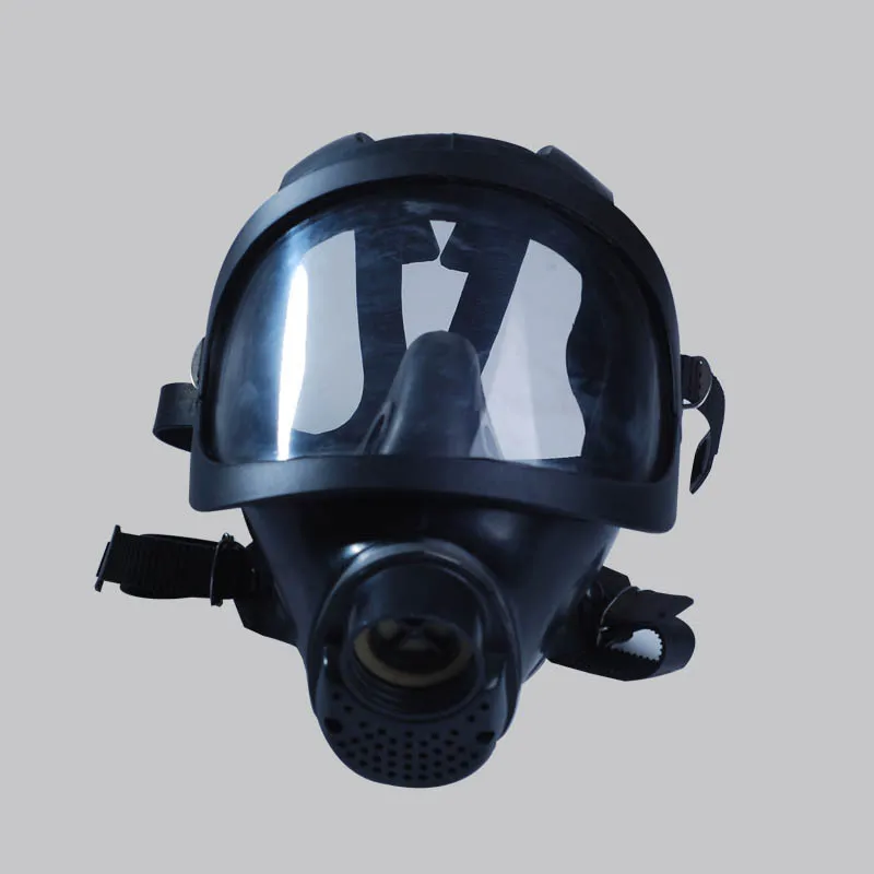 Large field of view filter anti-virus full mask, industrial chemical fire mask