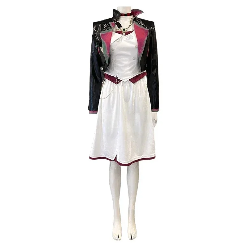 LOL 징크스 코스프레 의상 애니메이션 게임 LOL Arcane Cos 의류 가발 섹시한 여성 카니발 Oufit 역할 놀이 유니폼 할로윈