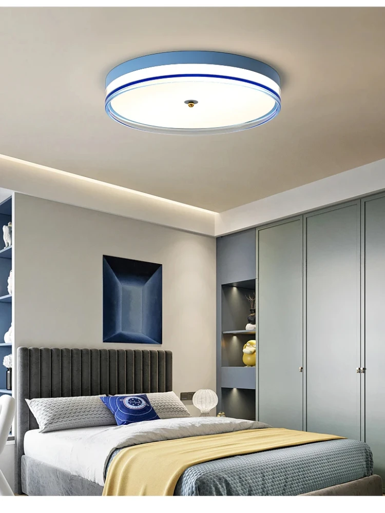 Modern LED Round ceiling light Minimalist ufo ceiling light for living room bedroom Creative Remote Control Ceiling lamp