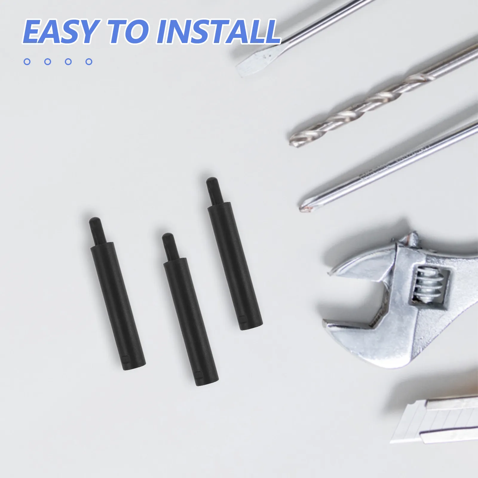 

6Pcs Soft Close Cabinet Dampers Hydraulic Door Buffers Slow Closing Mechanism for Kitchen Bathroom Furniture Cupboards Drawers