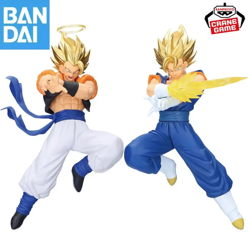 Disponibile Originale Bandai Namco Banpresto Dragon Ball Z Dokkan Battle 10esimo Anniversario Figura Super Saiyan Gogeta Vegeta Giocattolo in PVC