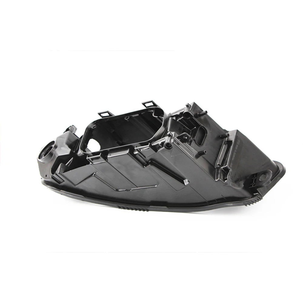 For Audi A6 A6L C6 Xenon 2009  2010 2011 Rear Hight Configuration Light Box Car Headlight Housing LED AFS Back Black
