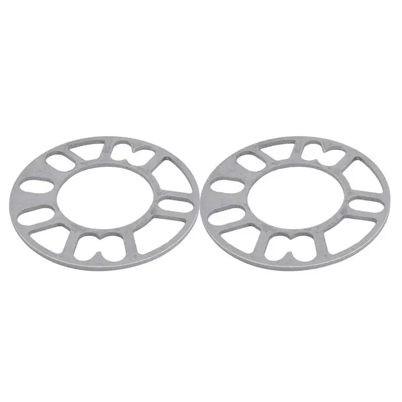 2pcs Universal Car Wheel Tire Spacer Adaptor Shims Plate 3mm 5mm 6mm 8mm 10mm For 4x100 4x114.3 5x100 5x108 5x114.3 5x120